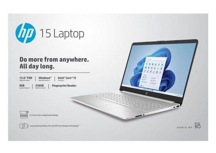 Notebook HP 15.6 FHD Intel Core i3-1215U 8 GB de RAM 256 GB SSD
